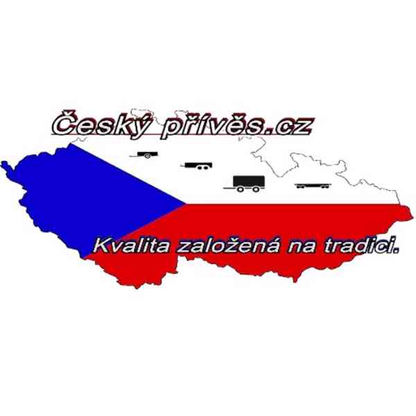 Praktický sklopný přívěsný vozík 2x náprava, 2,53m x1,30,DPH - foto 16