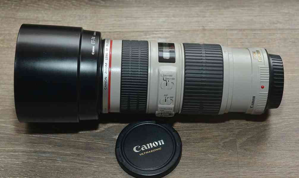 Canon EF 70-200mm f/4 L IS USM *Full Frame *řady L - foto 3