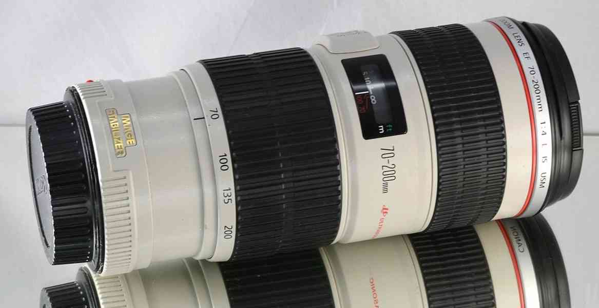 Canon EF 70-200mm f/4 L IS USM *Full Frame *řady L - foto 6