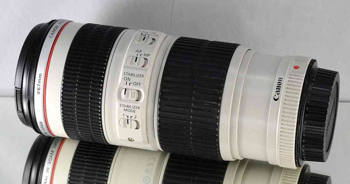Canon EF 70-200mm f/4 L IS USM *Full Frame *řady L - foto 7