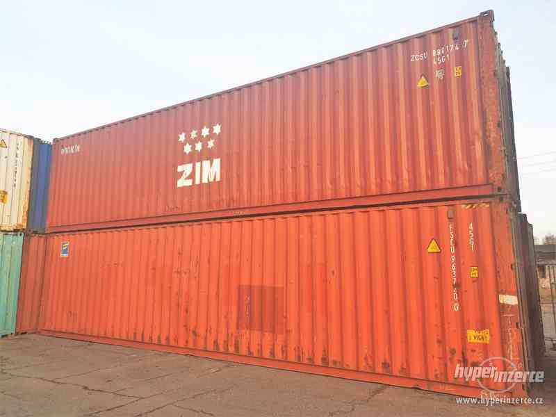Lodní kontejner na skladovaní  40HC - foto 1