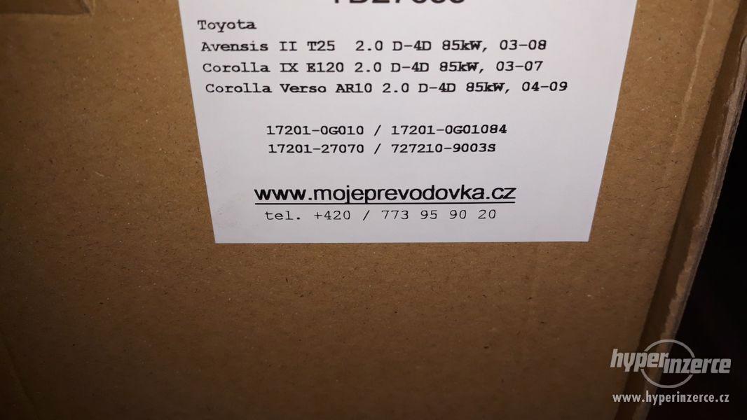 Turbo Toyota Avensis Corolla Verso 2.0 D-4D 85kW - foto 6