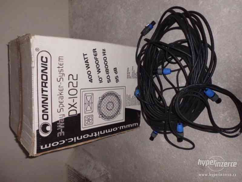 Powermix Omnitronic LS-822A, 8 kanálový aktivní mix-p - foto 3