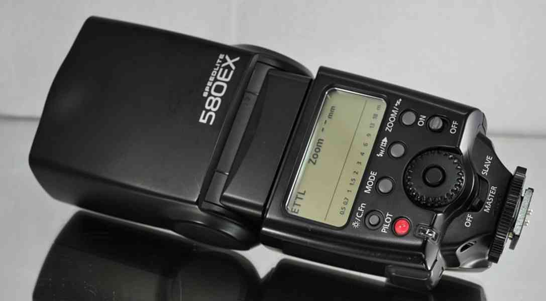 Canon Speedlite 580 EX **E-TTL II*master-slave - foto 3