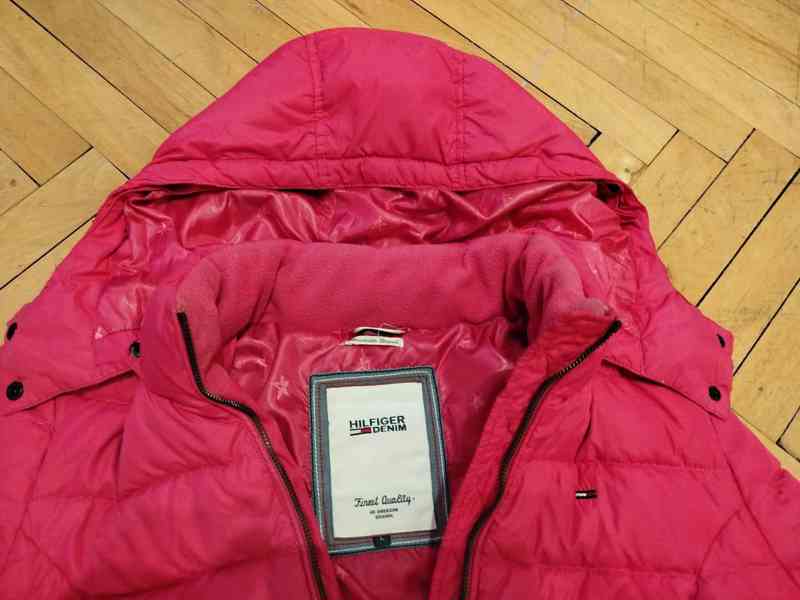 Prodám dámskou péřovou bundu Tommy Hilfiger S/M  - foto 5