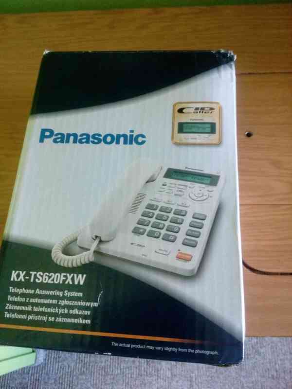 Telefon se záznamníkem Panasonic KX-TS620FXW - foto 1