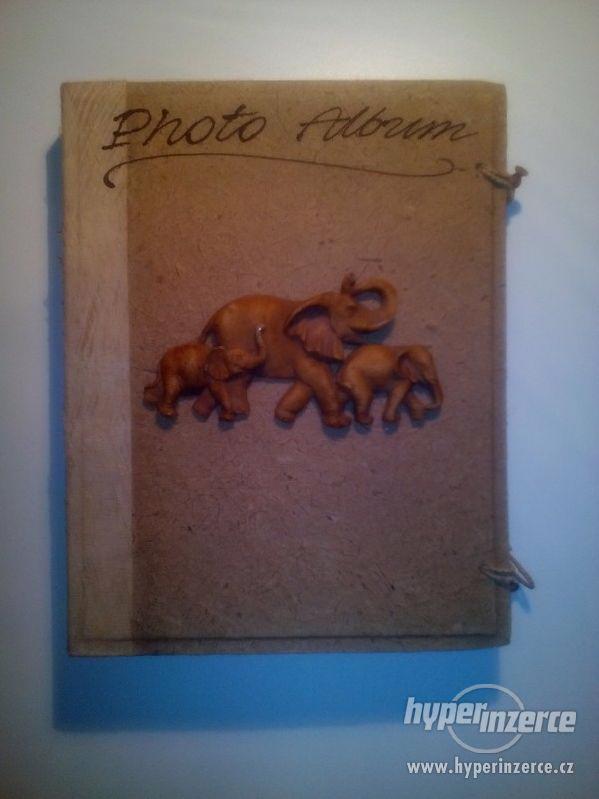 Album sloni, ruční papír - foto 1