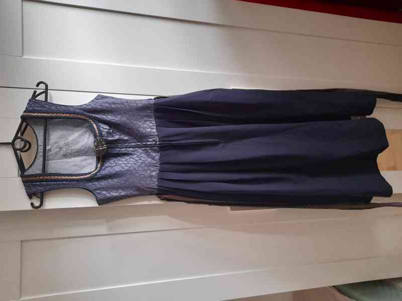 RAKOUSKÝ DIRNDL MODRÝ - foto 2