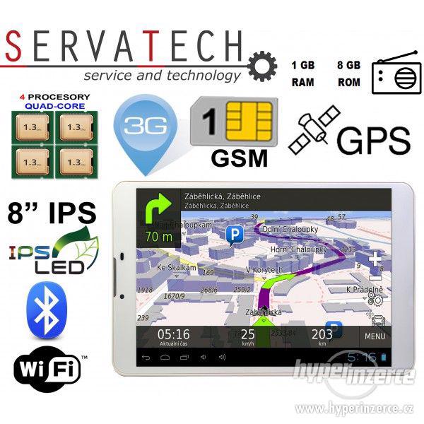 SYMFONY SG-8 PHABLET TABLET GPS GSM 3G 1,3GHz, 8" - foto 1