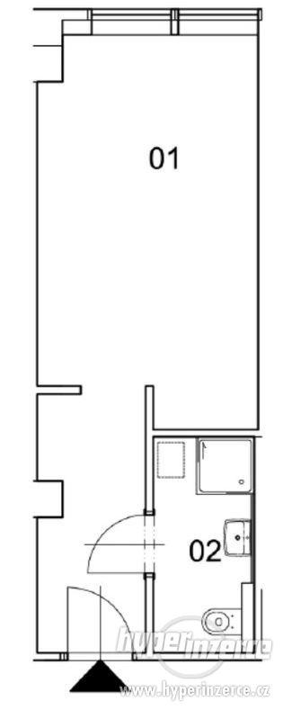Prodej 1+kk,  27,1 m2, ubyt. jednotka, PRAHA 5 Malvazink - foto 2