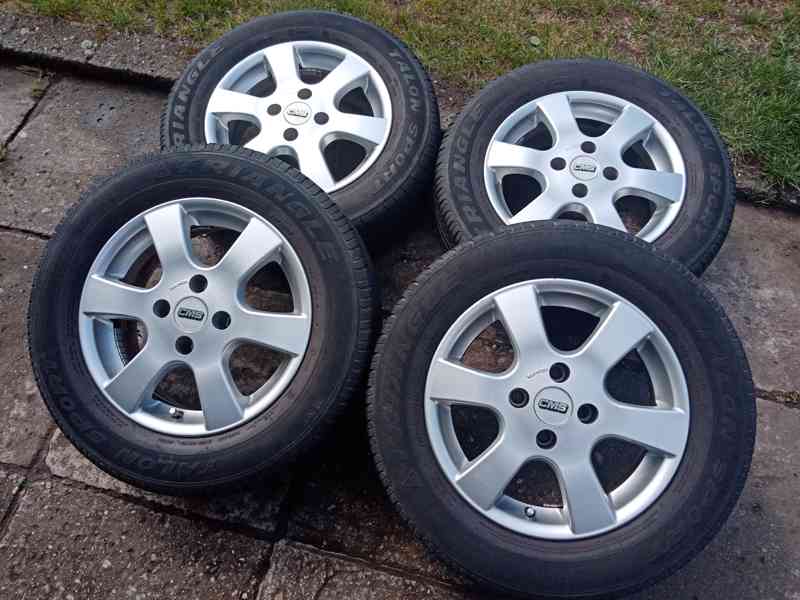 Obutá alu kola 15ky 4x108 pneu 70% PEUGEOT CITROEN - dobírka - foto 5
