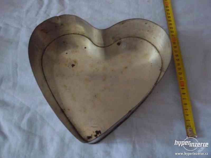 Forma na pečení - tvar srdce - foto 1