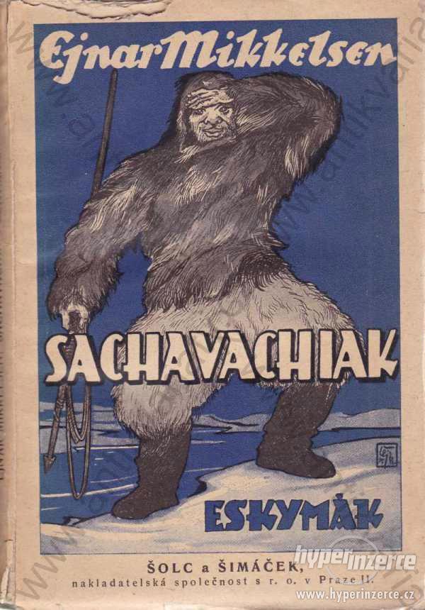 Eskymák Sachavachiak Ejnar Mikkelsen 1924 - foto 1