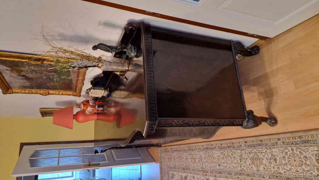 Starožitný příborník, bufet Chippendale - foto 6