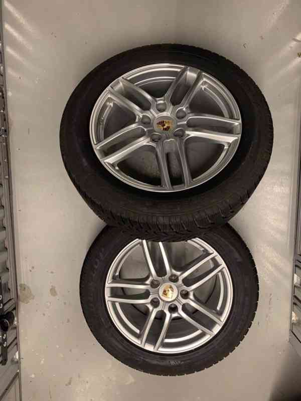 Prodám 4 zimní pneumatiky Dunlop s ALU disky Porsche Cayenne - foto 2