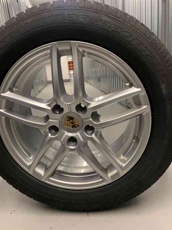 Prodám 4 zimní pneumatiky Dunlop s ALU disky Porsche Cayenne - foto 7