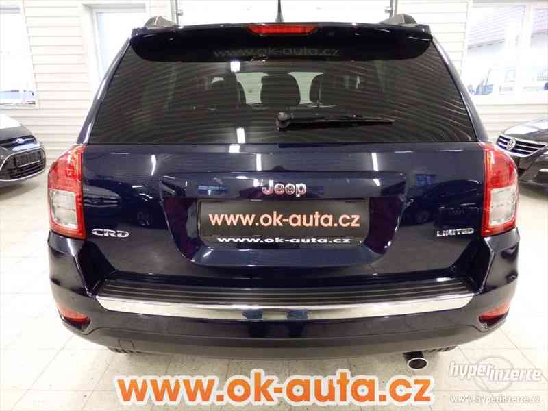 Jeep Compass 2.2 CRD 120 kW LIMITED 26 000 KM TOP STAV - DPH - foto 4