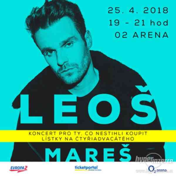 Vstupenky na koncert LEOŠE MAREŠE, duben 2018 - foto 1