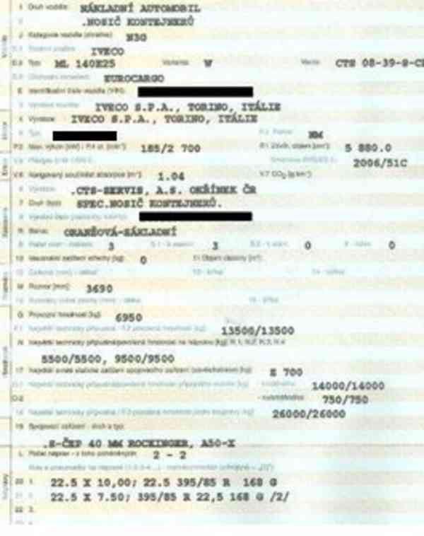 4x4 nosič kontejnerů 13.5t komunál IVECO - foto 10