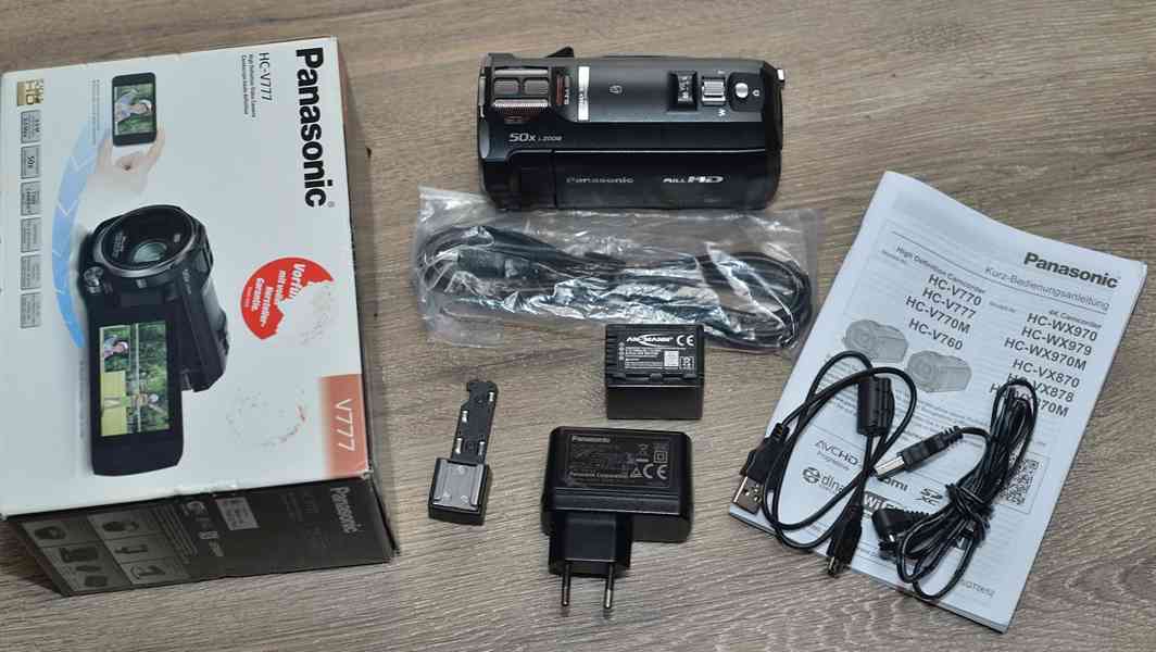 Panasonic HC V777 *Full HDV*Wi-Fi*HYBRID O.I.S. - foto 3