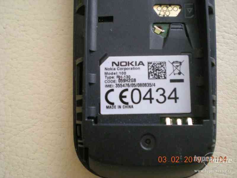 Nokia 100 - telefony s integrovanou svítilnou od 10,-Kč - foto 10