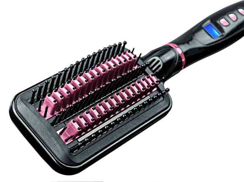 Elektrický žehlící kartáč na vlasy Viltalmaxx - nový,záruka - foto 2