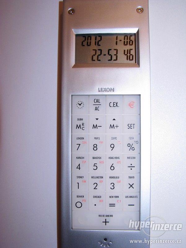 Kalkulátor ocelový Lexon - foto 1