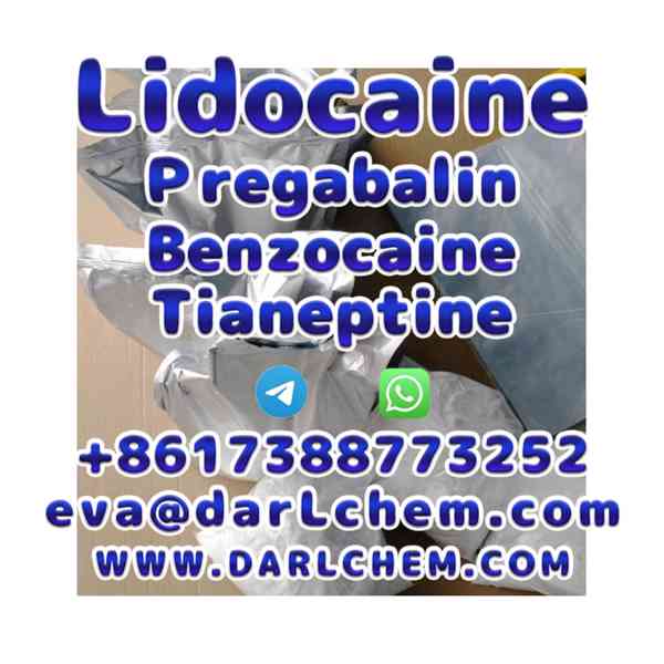 Lidocaine Tianeptine pregabalin raw Powder 137-58-6 Factory  - foto 2
