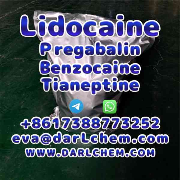 Lidocaine Tianeptine pregabalin raw Powder 137-58-6 Factory  - foto 4