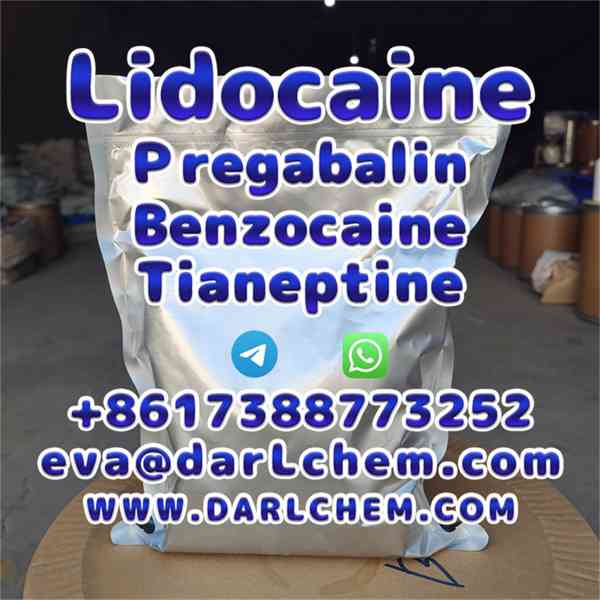 Lidocaine Tianeptine pregabalin raw Powder 137-58-6 Factory  - foto 3