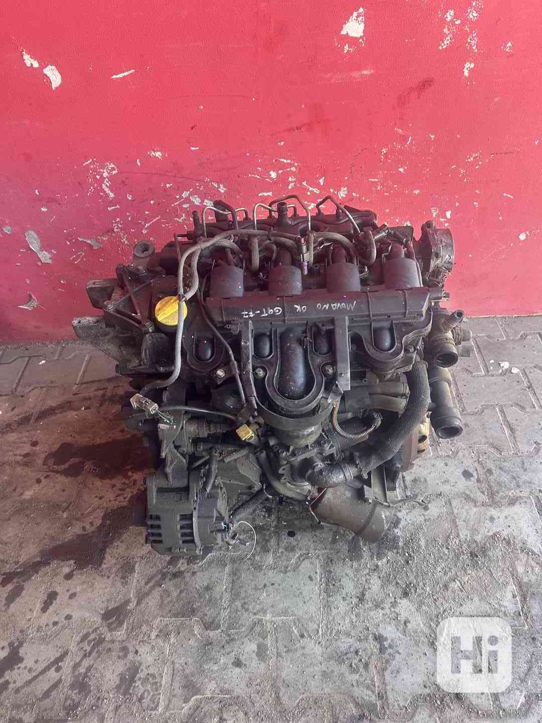Motor 2,2DCI 66KW G9T F7 Movano master komplet - foto 1