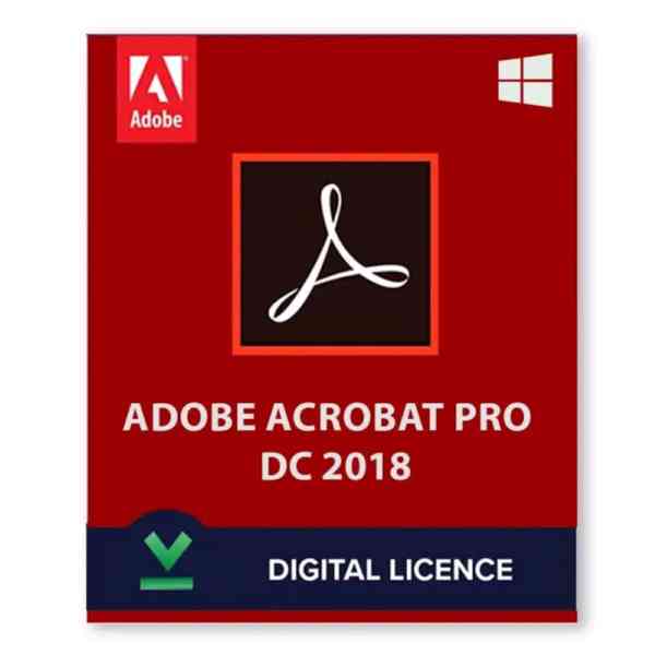 Adobe Acrobat Pro 2018 