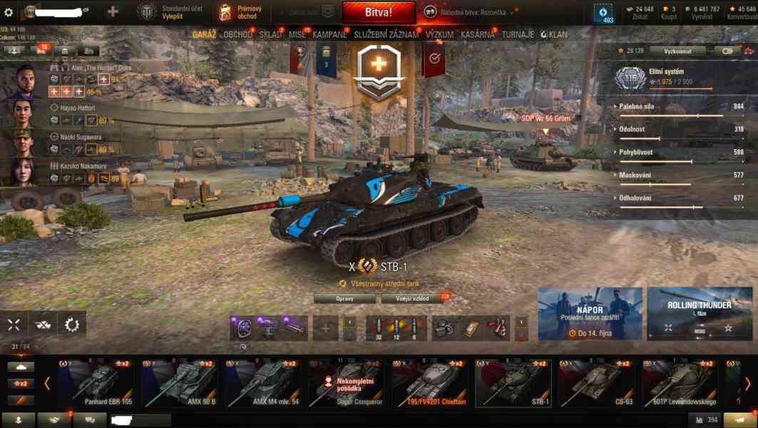 World of tanks TOP účet / Chief 3marky  - foto 2