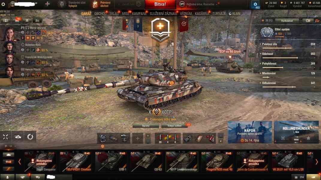 World of tanks TOP účet / Chief 3marky  - foto 3