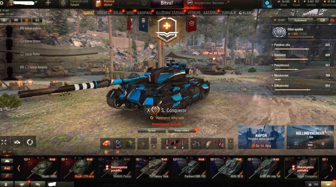 World of tanks TOP účet / Chief 3marky  - foto 7