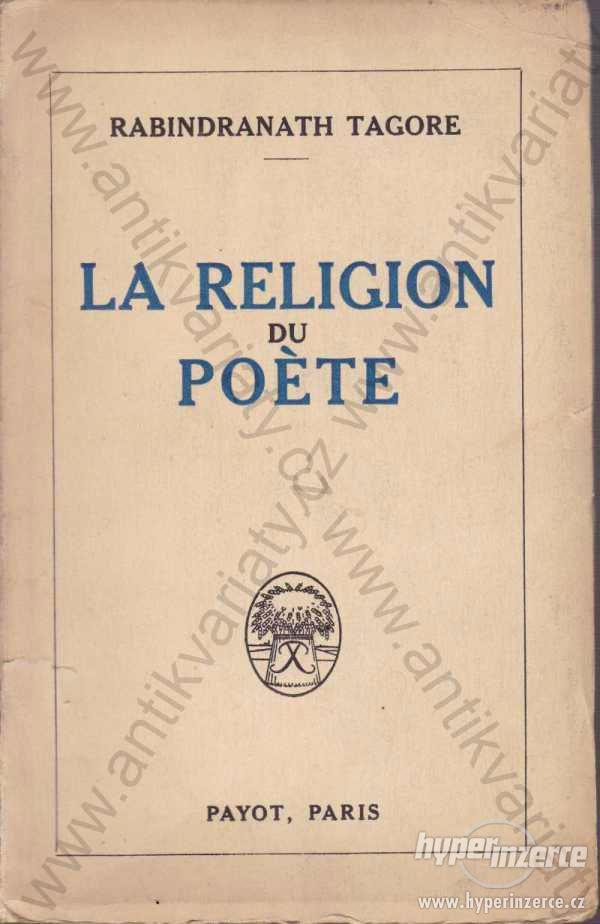 La religion du po?te Rabindranath Tagore 1924 - foto 1