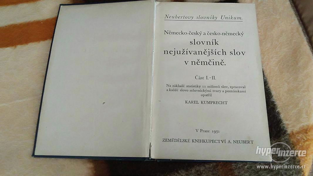 Německo-český a česko německý slovník - foto 2