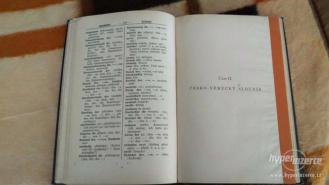 Německo-český a česko německý slovník - foto 5