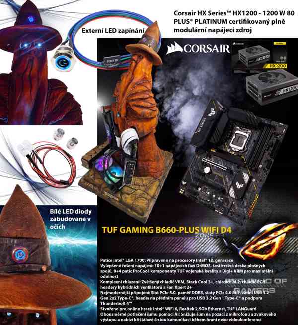 💣 HERNÍ PC ART SESTAVA WIZARD 🧙  🔥 www.compraider.cz 🔥 - foto 5