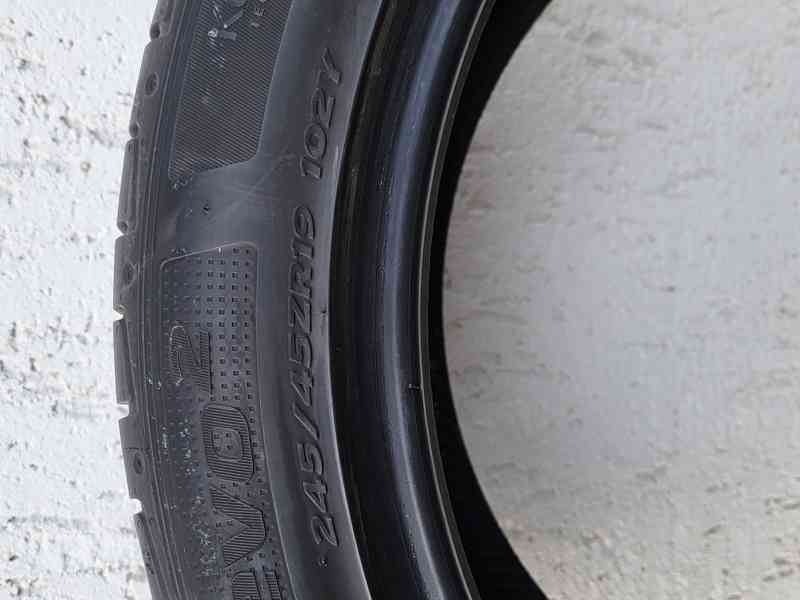  Prodám 4 ks letních pneumatik Hankook 245/45 R19 - foto 2