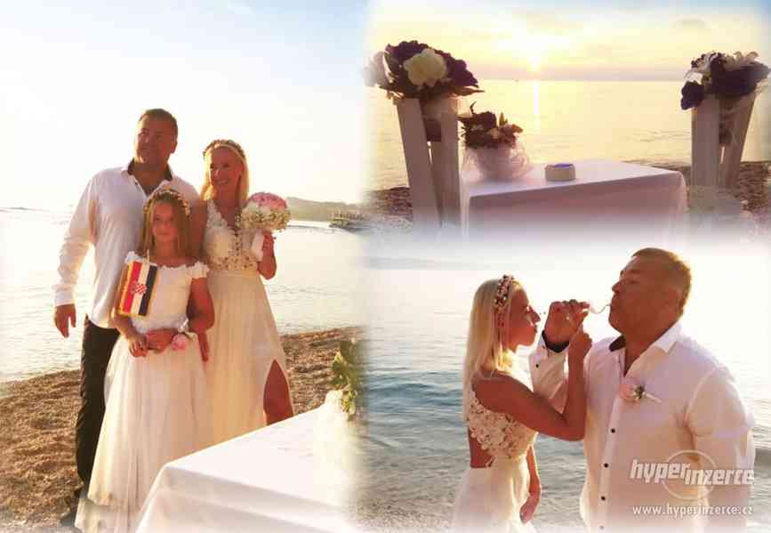 Svatba v Chorvatsku u moře bez starostí - foto 1