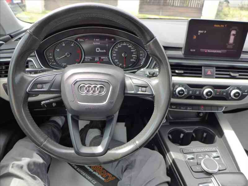Audi A4 2,0 TDI 140KW, NAVI, VÝHŘEV - foto 10