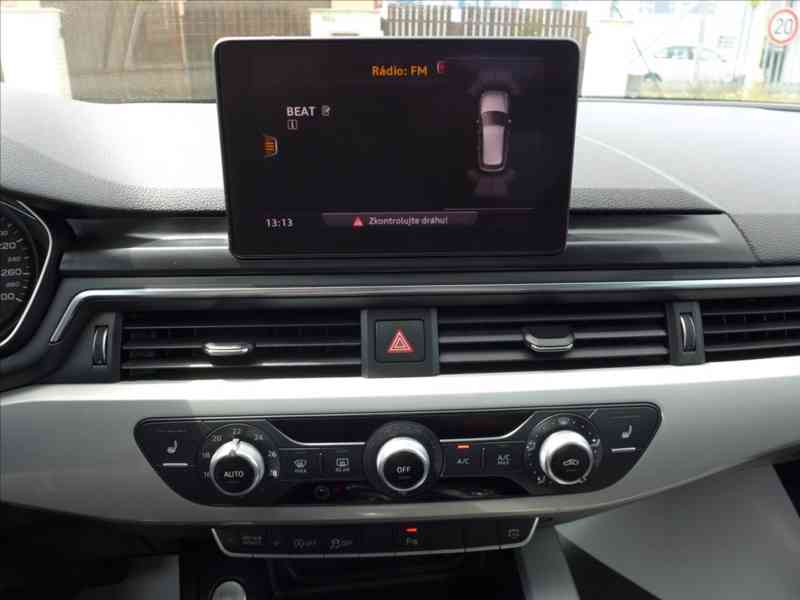 Audi A4 2,0 TDI 140KW, NAVI, VÝHŘEV - foto 16