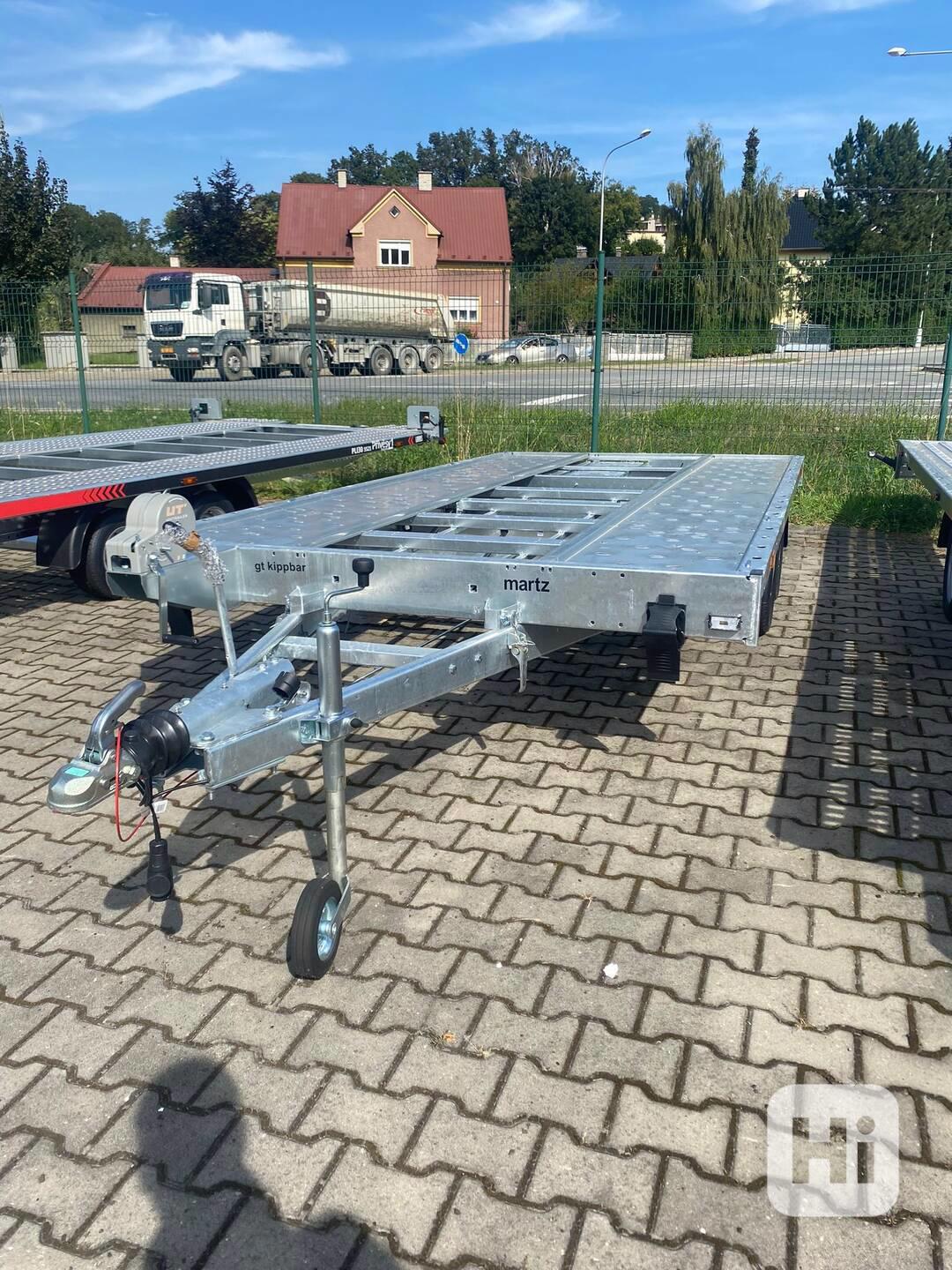 Přívěs MARTZ GT KIPPBAR 400/2 S 2700kg  - foto 1
