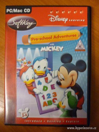 Prodám DVD Mickey Mouse-ve škole,pro dětí od 2-4 let - foto 1