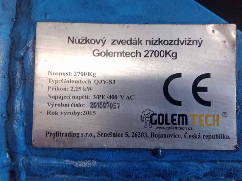 Prodám mobilní nůžkový zvedák do 2700kg - foto 3