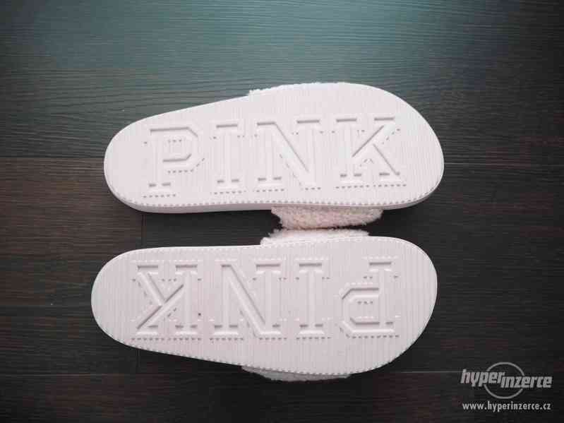 Nové pantofle Victoria's Secret - Pink - foto 4