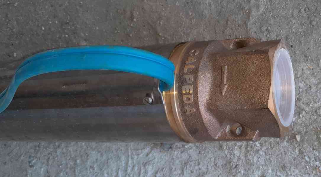 Prodám ponorné nerezové čerpadlo Calpeda Franklin 4 SD 10/12 - foto 5