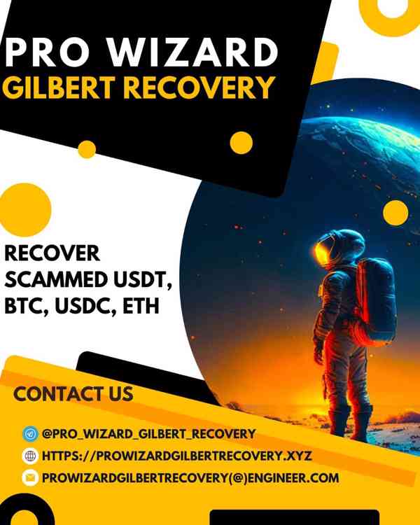 CONTACT PRO WIZARD GILBERT RECOVER  TO RECOVERY STOLEN BITCO - foto 1