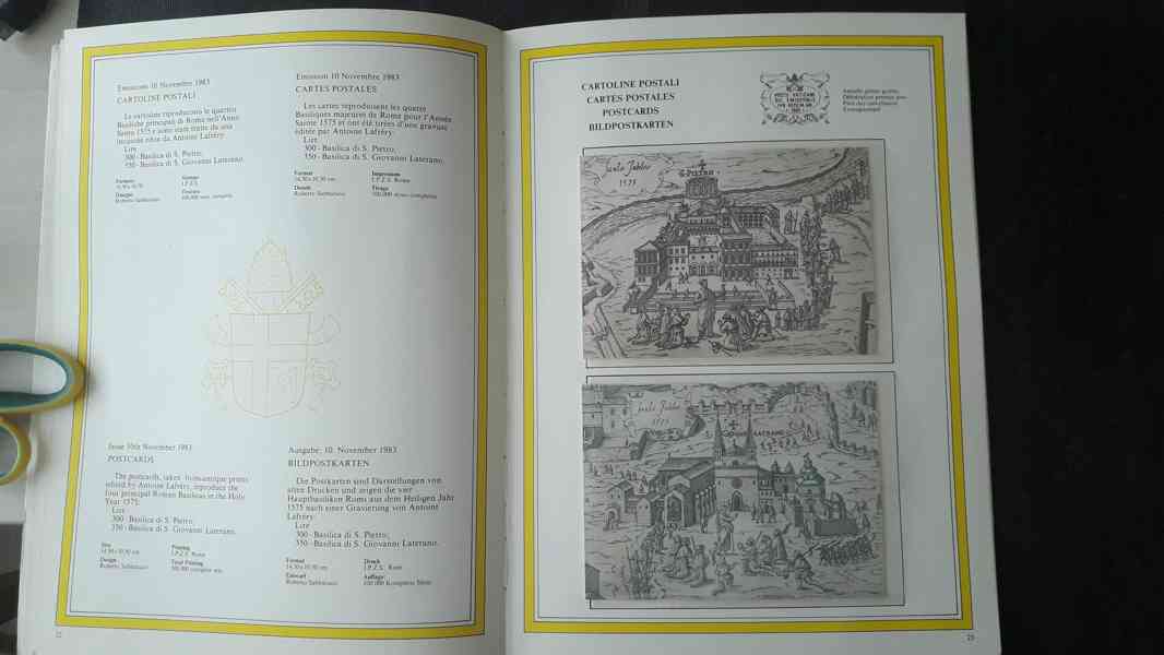  Vaticano 1983 - kompletní album známek a pohlednic  - foto 5